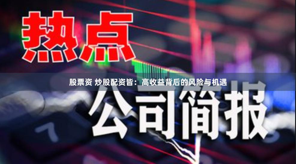 股票资 炒股配资皆：高收益背后的风险与机遇