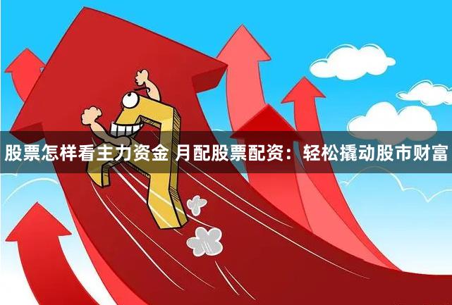 股票怎样看主力资金 月配股票配资：轻松撬动股市财富